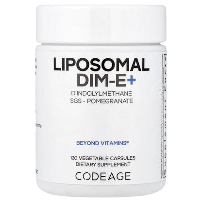 Codeage, Liposomal DIM-E+, 120 Vegetable Capsules