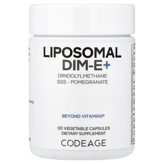 Codeage, Liposomal DIM-E+, 120 Vegetable Capsules