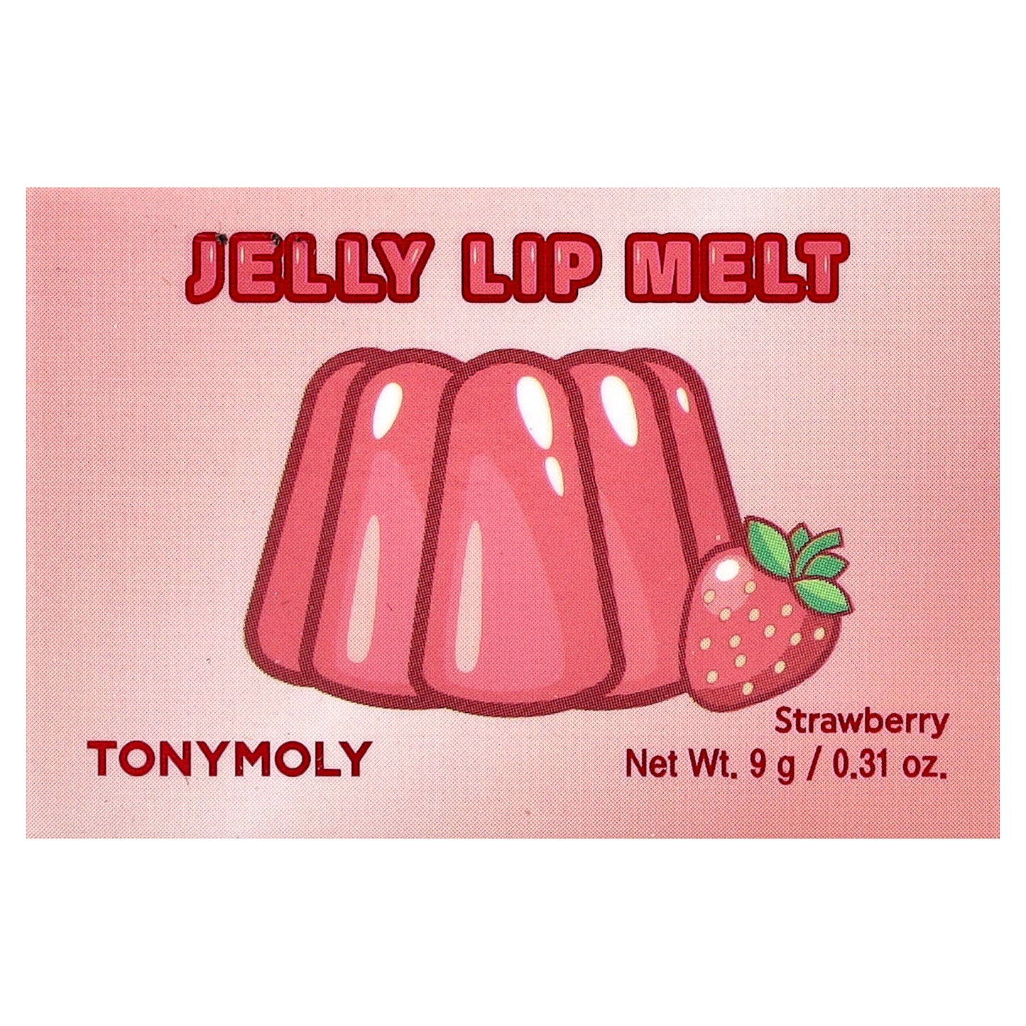 TonyMoly, Jelly Lip Melt, Strawberry, 0.31 oz (9 g)