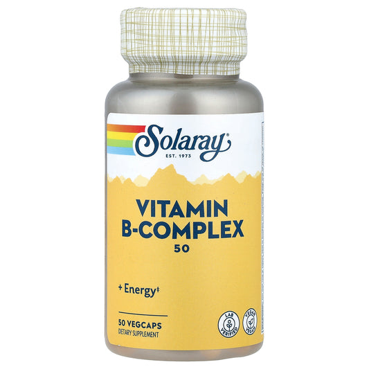 Solaray, Vitamin B-Complex, 50 VegCaps
