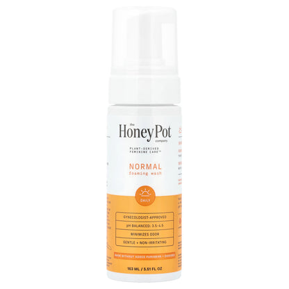 The Honey Pot Company, Foaming Wash, Normal, 5.51 fl oz (163 ml)