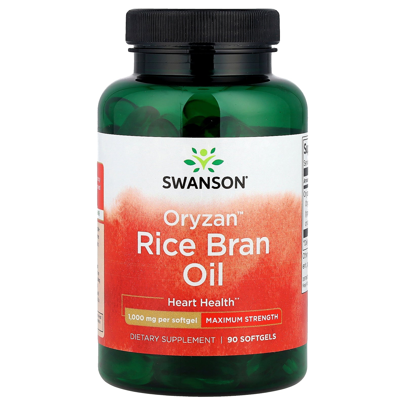 Swanson, Oryzan™ Rice Bran Oil, 1,000 mg, 90 Softgels