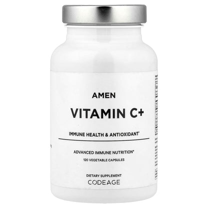 Codeage, Amen, Vitamin C+, Immune Health, Antioxidant, 120 Vegetable Capsules