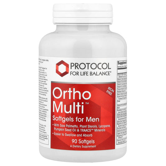 Protocol for Life Balance, Ortho Multi™, Softgels for Men, 90 Softgels