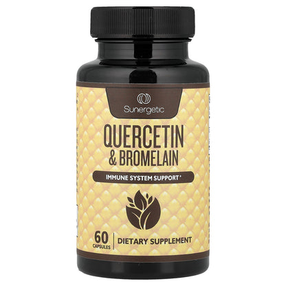 Sunergetic, Quercetin & Bromelain, 60 Capsules