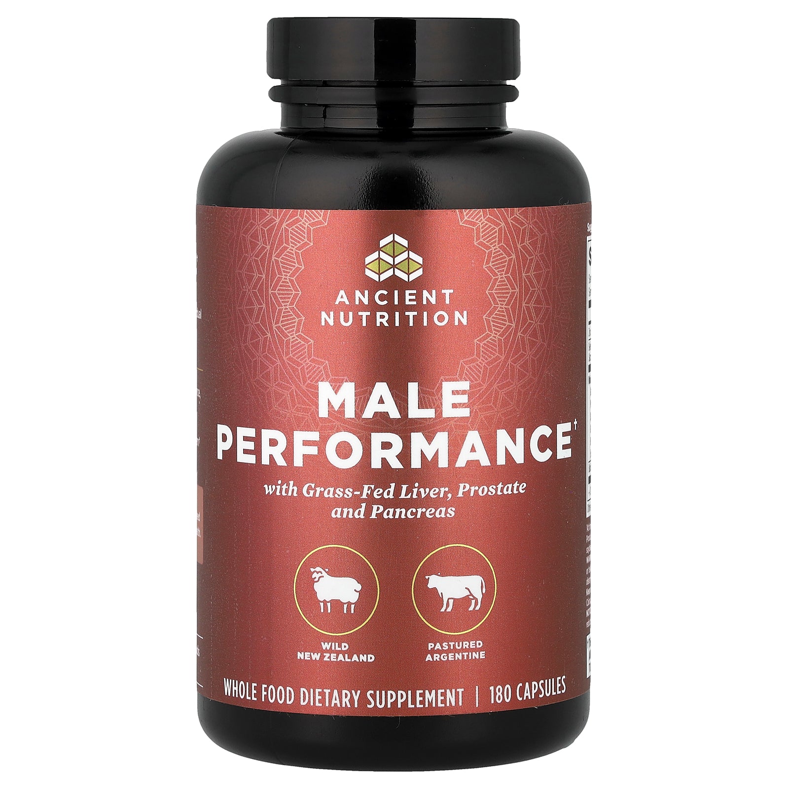 Ancient Nutrition, Male Performance, 180 Capsules