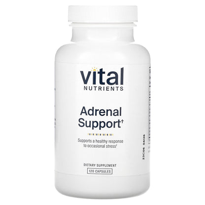 Vital Nutrients, Adrenal Support, 120 Capsules