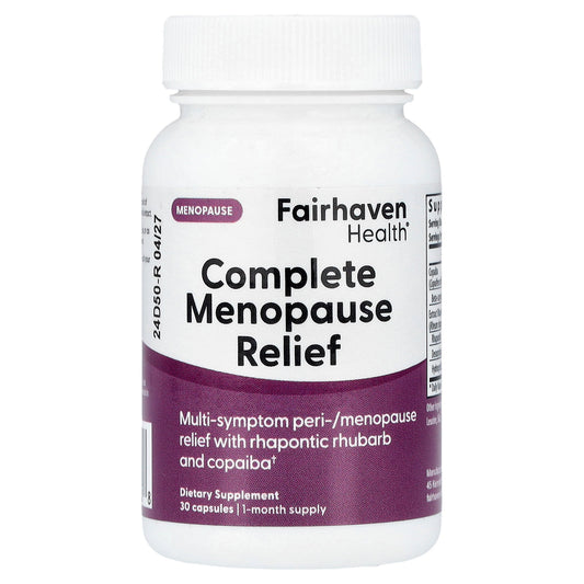 Fairhaven Health, Complete Menopause Relief, 30 Capsules