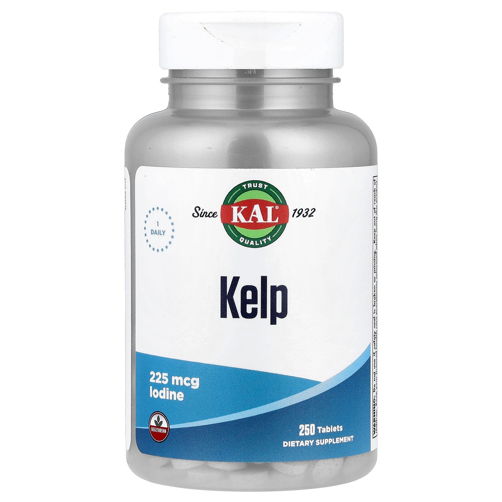 KAL, Kelp, 250 Tablets
