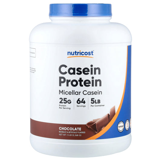 Nutricost, Casein Protein, Chocolate, 5 lb (2,268 g)