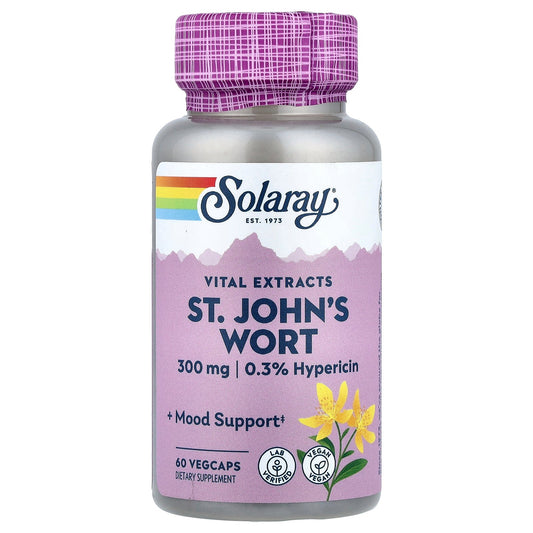 Solaray, Vital Extracts, St. John's Wort, 60 VegCaps