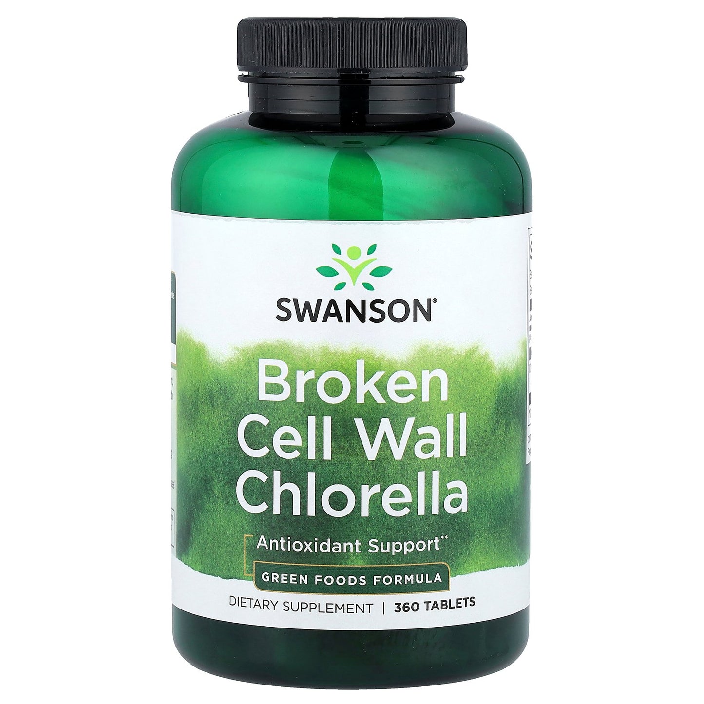 Swanson, Broken Cell Wall Chlorella, 360 Tablets