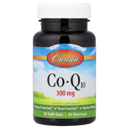 Carlson, Co-Q10, 30 Soft Gels