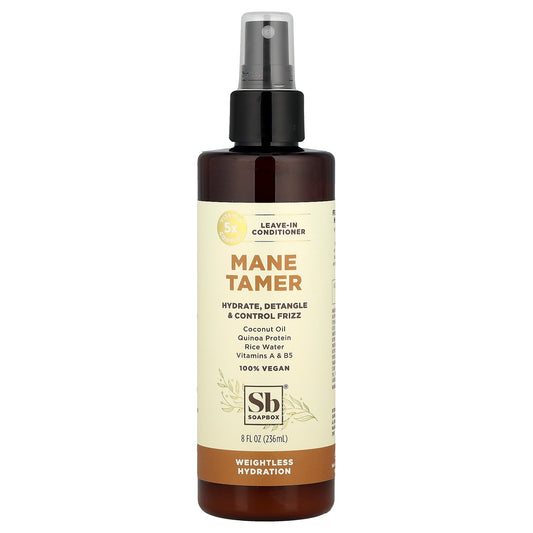 Soapbox, Mane Tamer, Leave-In Conditioner, 8 fl oz (236 ml)