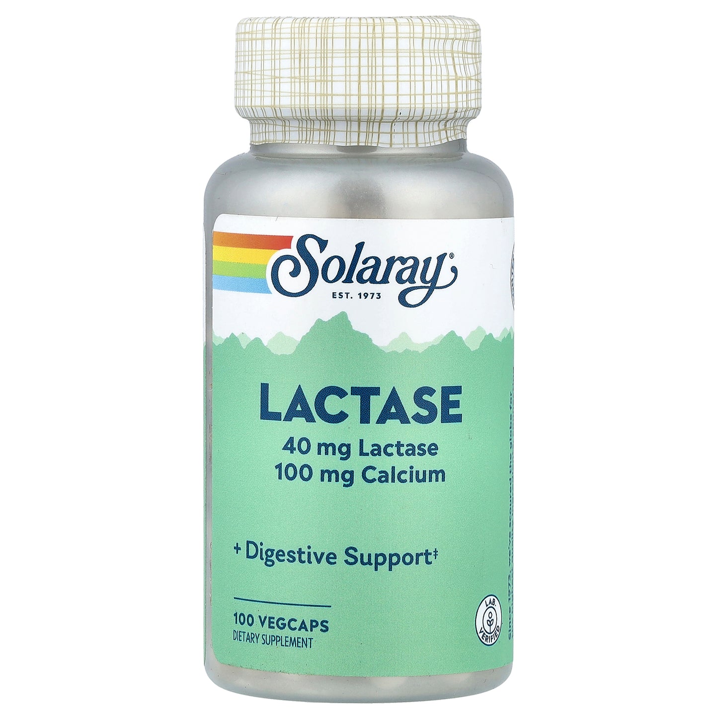 Solaray, Lactase, 100 VegCaps