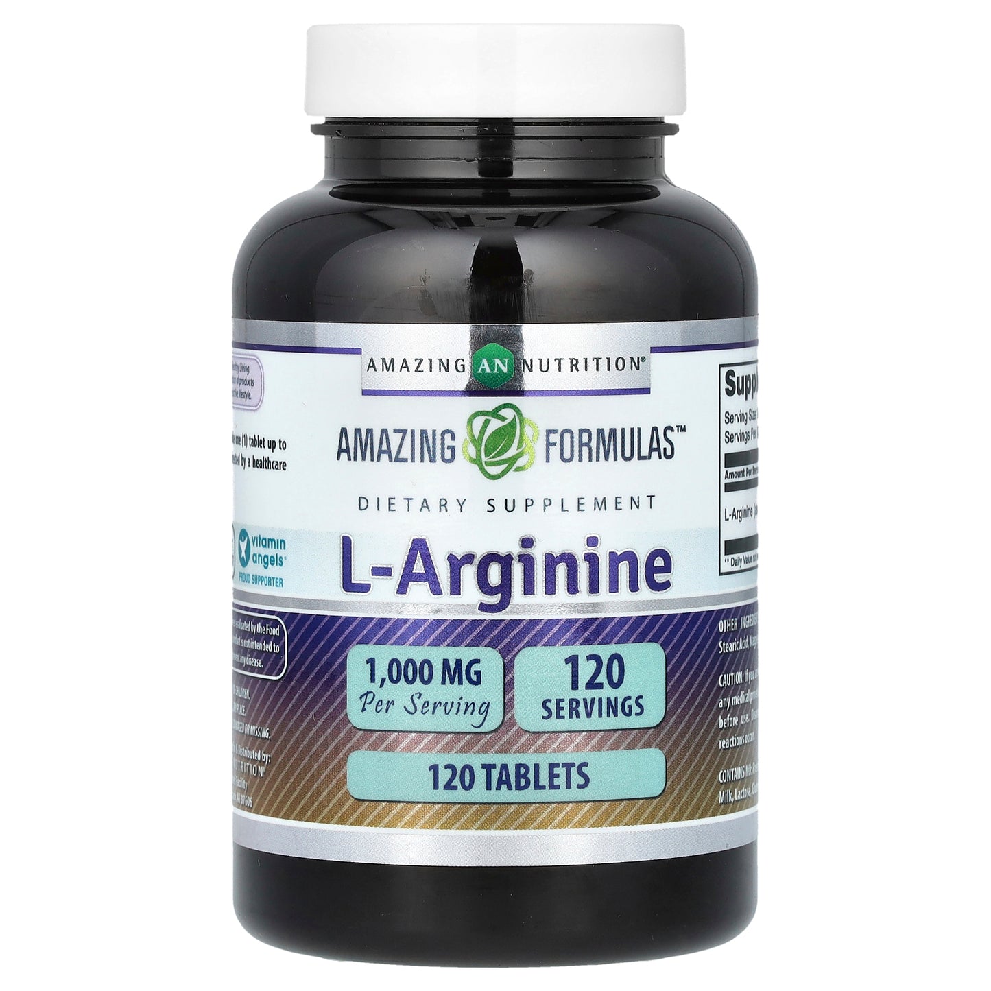 Amazing Nutrition, L-Arginine, 1,000 mg, 120 Tablets