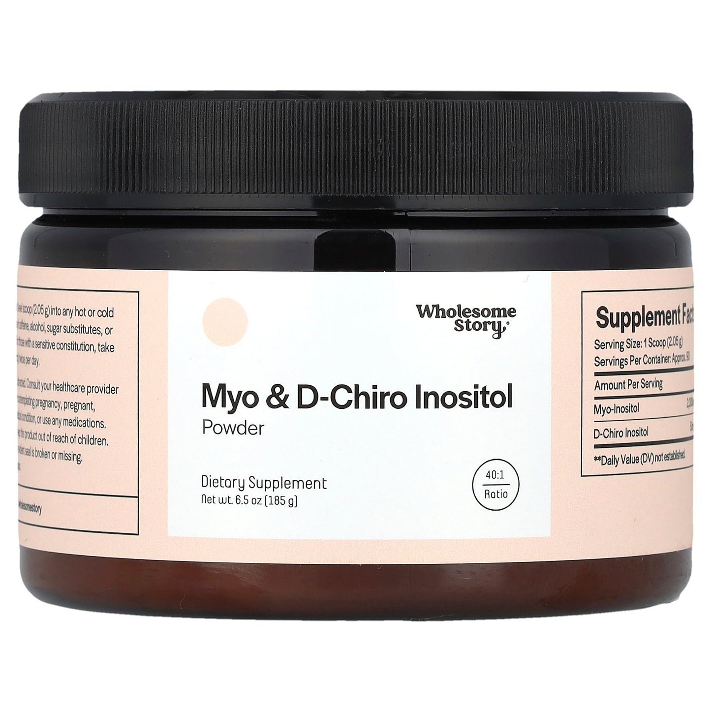 Wholesome Story, Myo & D-Chiro Inositol Powder, 6.5 oz (185 g)