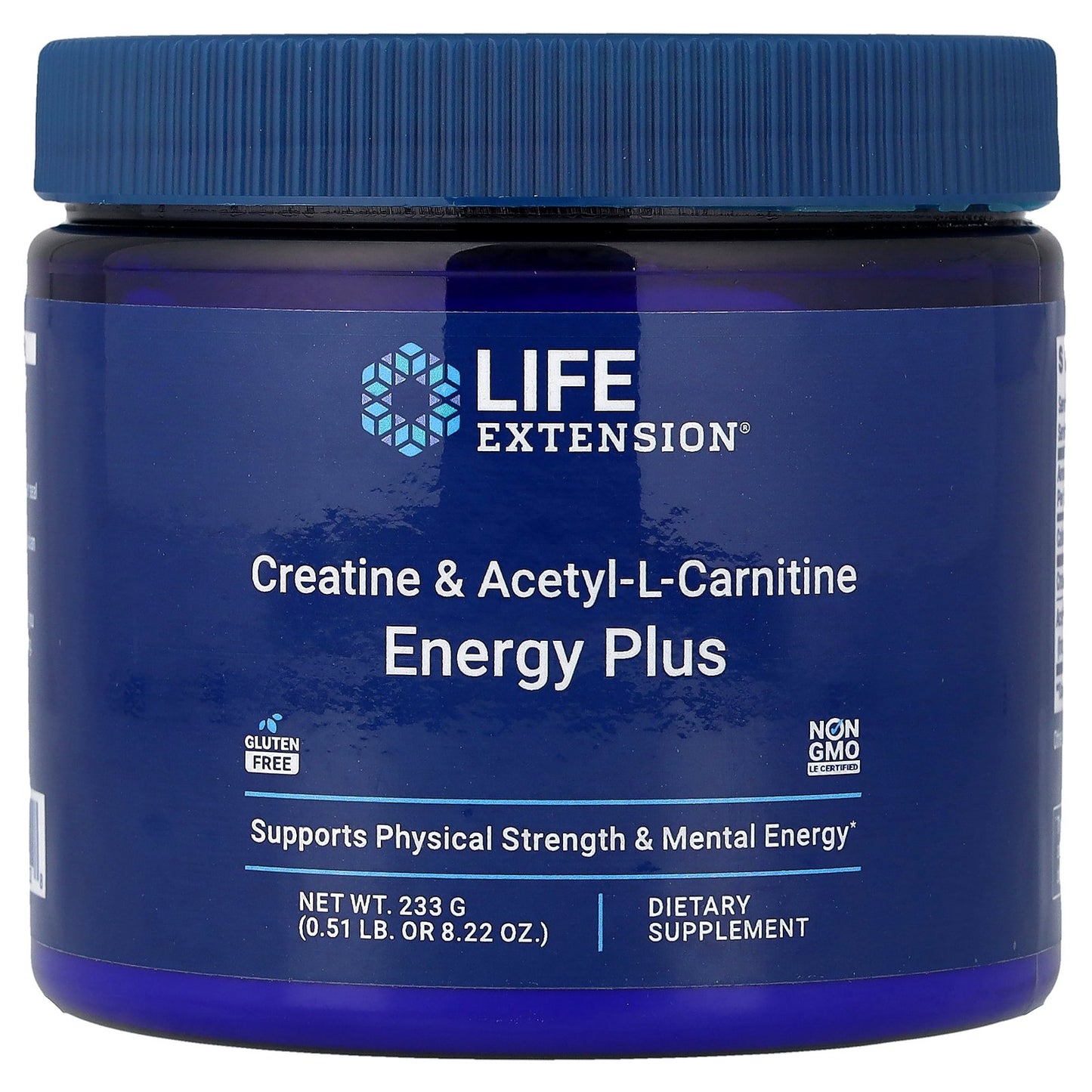 Life Extension, Creatine & Acetyl-L-Carnitine, Energy Plus, 0.51 lb (233 g)