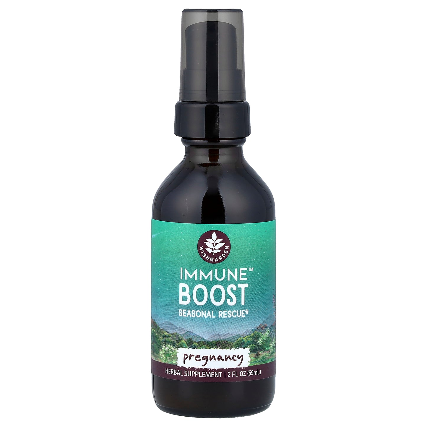 WishGarden Herbs, Immune™ Boost, Pregnancy, 2 fl oz (59 ml)