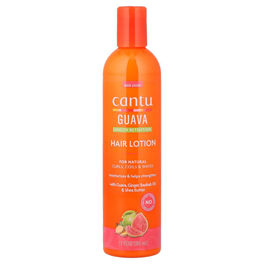 Cantu, Guava Hair Lotion, For Natural Curls, Coils & Waves, 12 fl oz (354 ml)