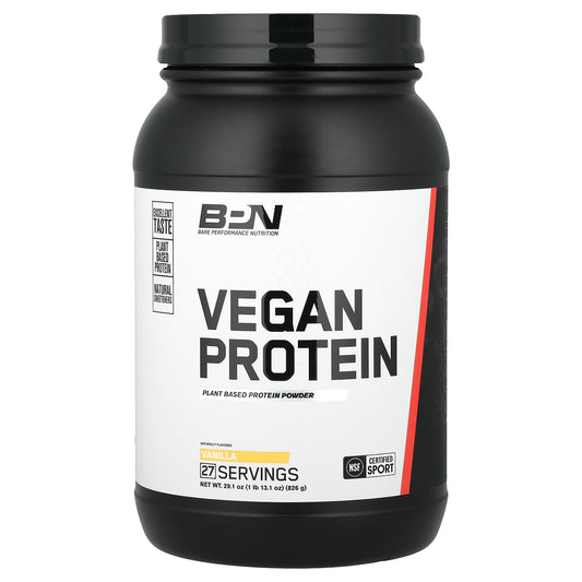 BPN, Vegan Protein, Vanilla, 1 lb 13.1 oz (826 g)