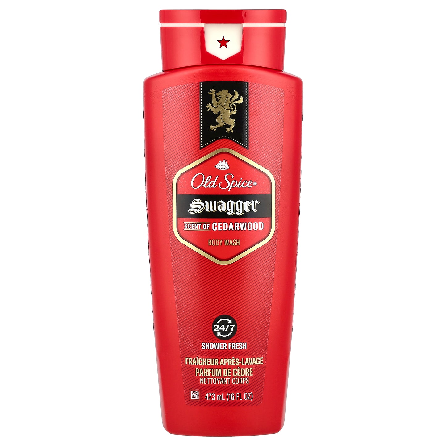 Old Spice, Swagger Body Wash, Cedarwood, 16 fl oz (473 ml)