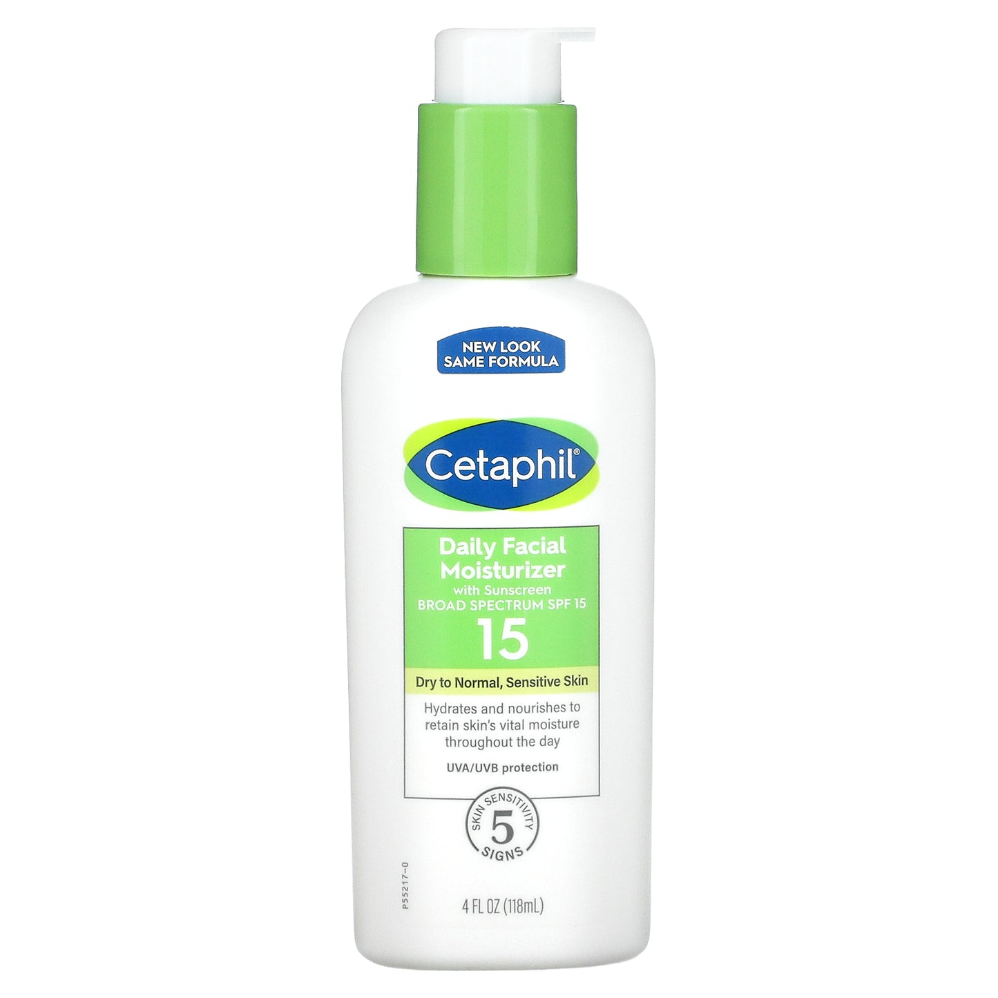 Cetaphil, Daily Facial Moisturizer, SPF 15, 4 fl oz (118 ml)