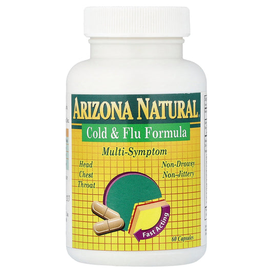 Arizona Natural, Cold & Flu Formula , 60 Capsules