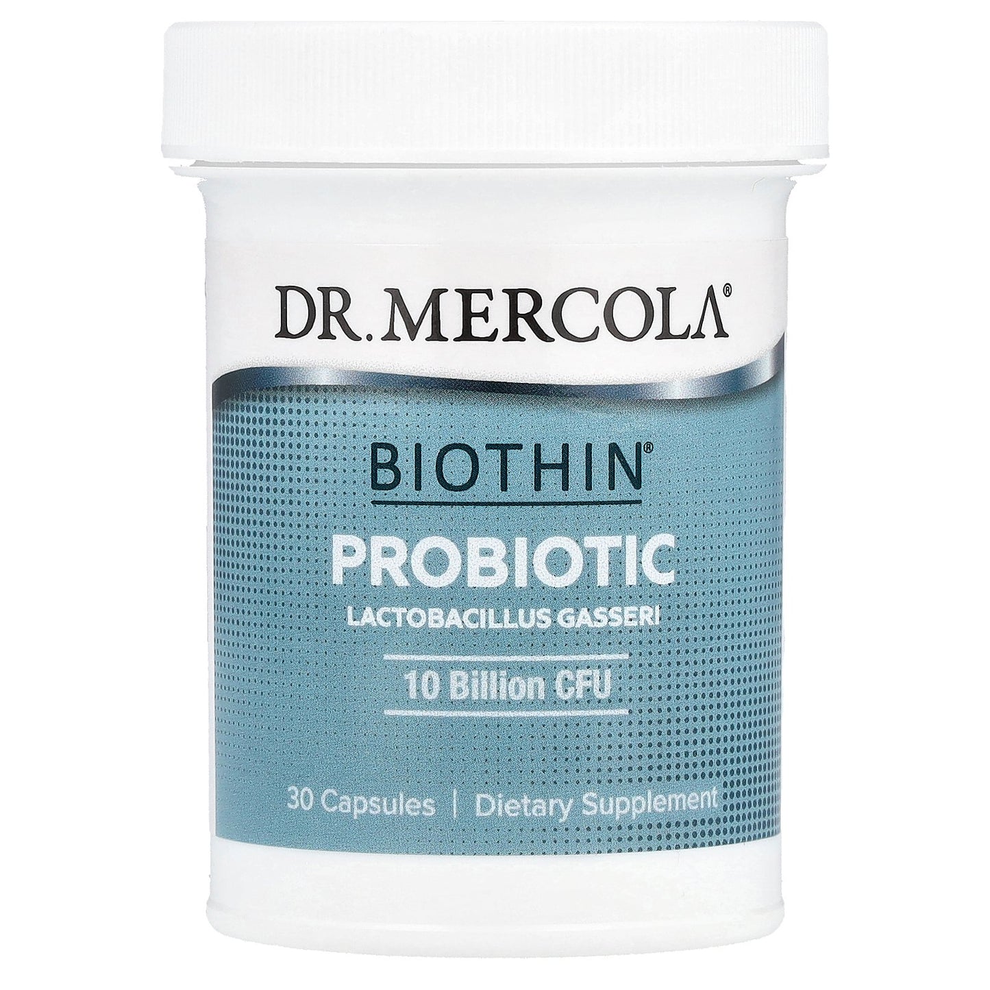 Dr. Mercola, Biothin® Probiotic, Lactobacillus Gasseri, 250 mg (10 Billion CFU), 30 Capsules