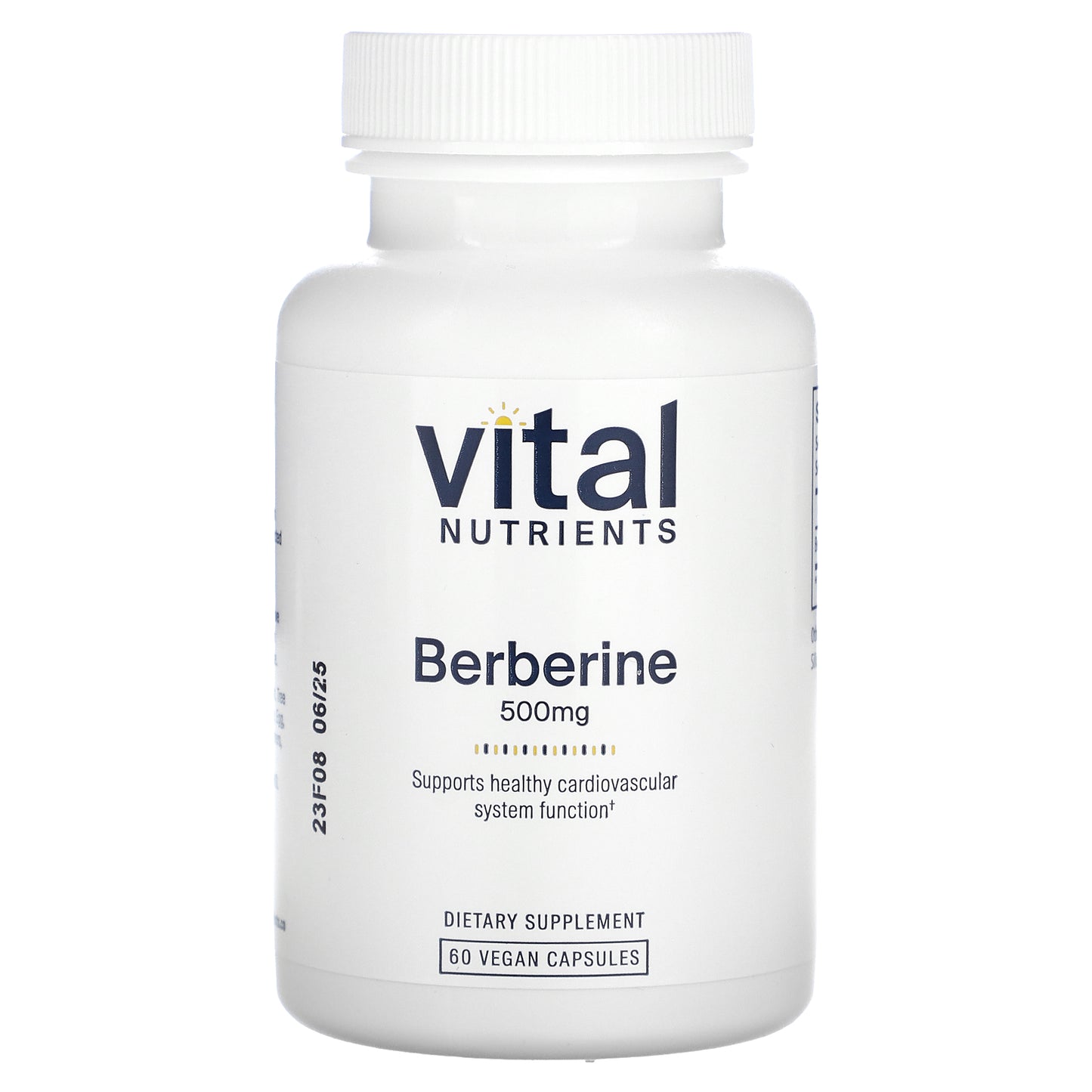 Vital Nutrients, Berberine, 500 mg, 60 Vegan Capsules