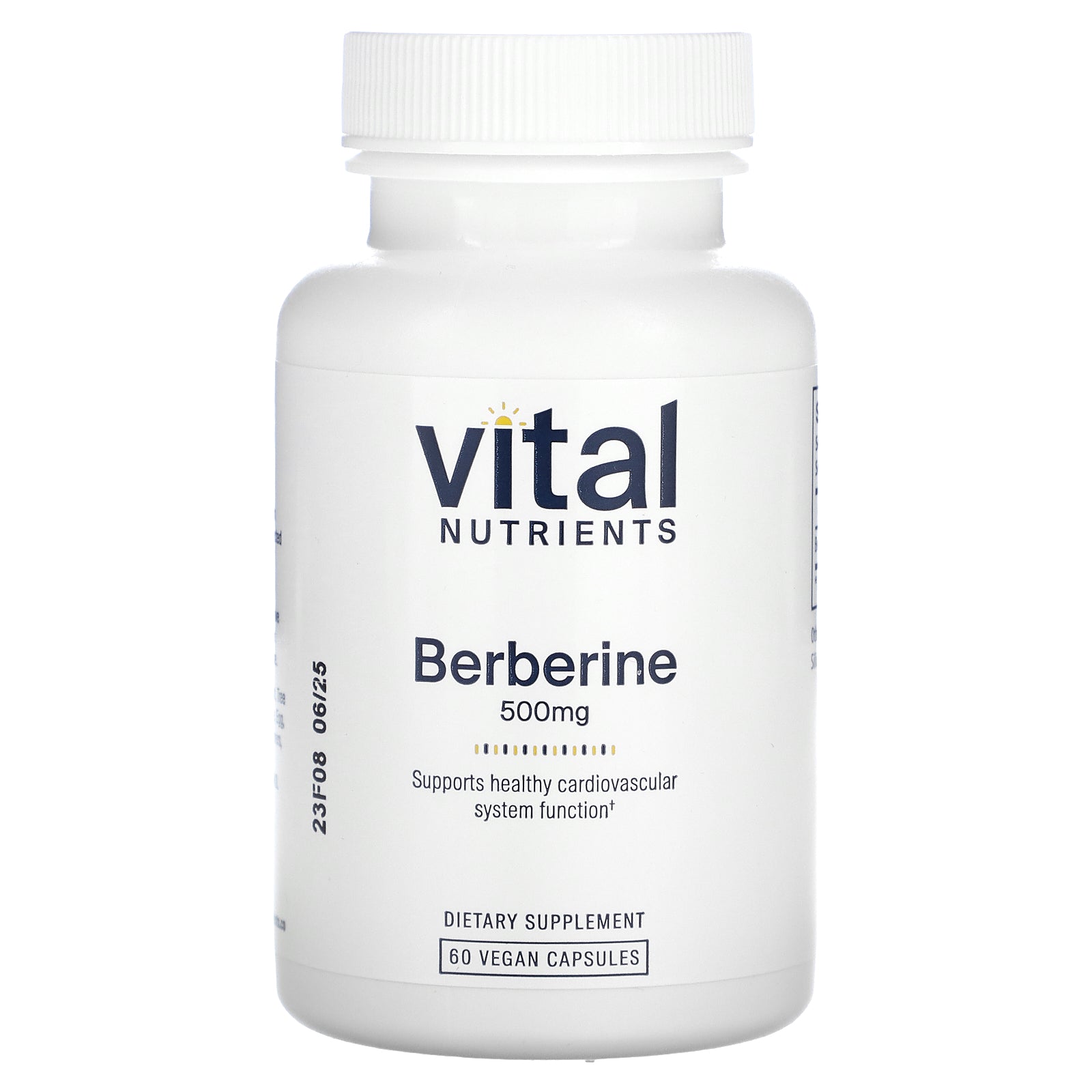 Vital Nutrients, Berberine, 500 mg, 60 Vegan Capsules