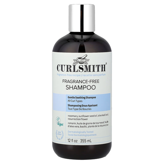 Curlsmith, Fragrance-Free Shampoo, All Curl Types, 12 fl oz (355 ml)