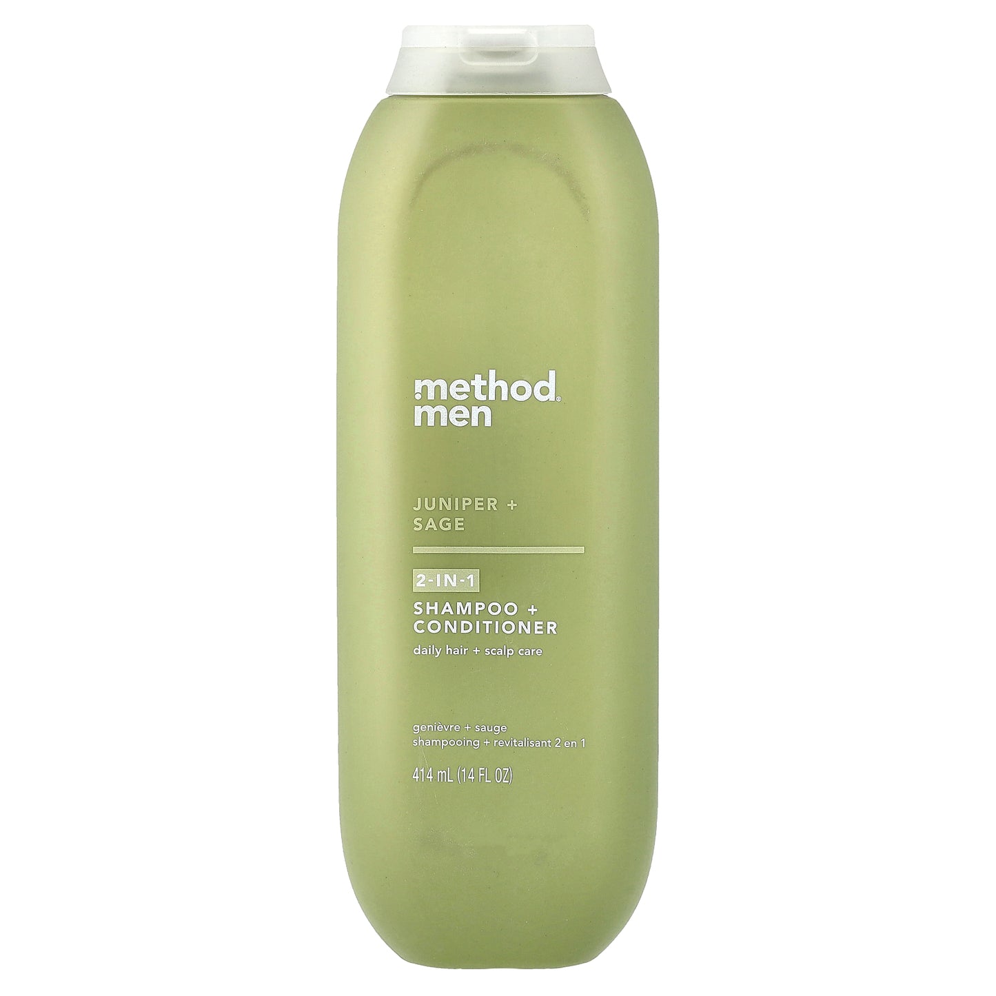Method, Men, 2-In-1 Shampoo + Conditioner, Juniper + Sage, 14 fl oz (414 ml)