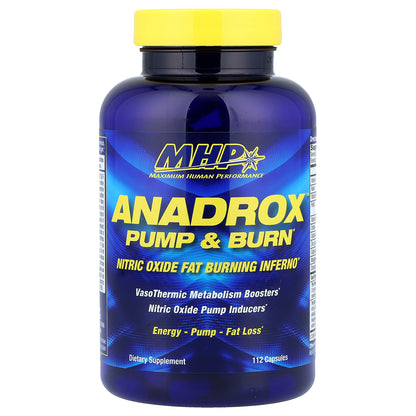 MHP, Anadrox™ Pump & Burn, 112 Capsules