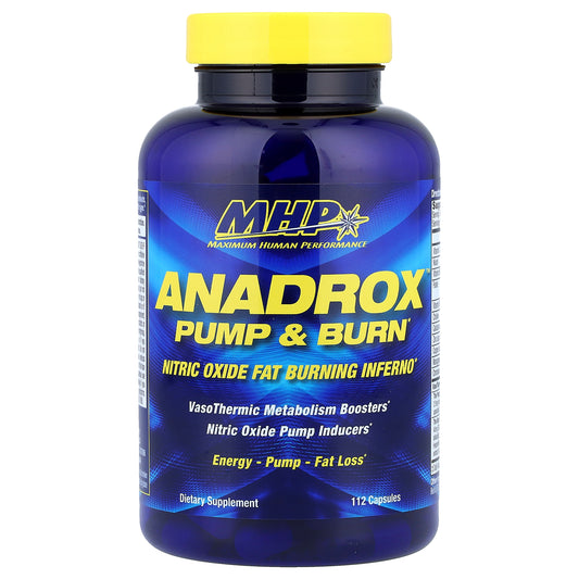 MHP, Anadrox™ Pump & Burn, 112 Capsules