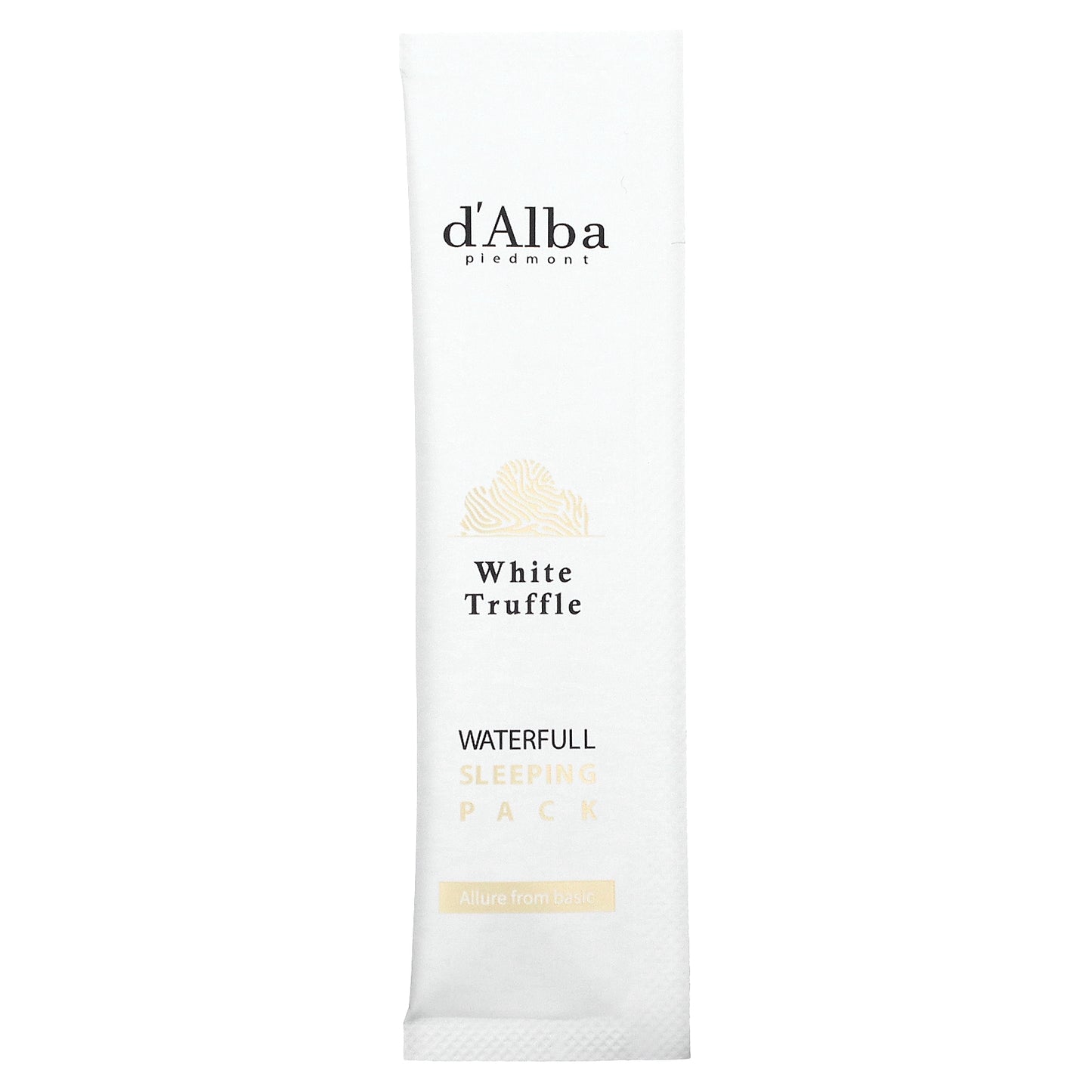 d'Alba, White Truffle, Waterfull Sleeping Pack, 1.62 fl oz (48 ml)