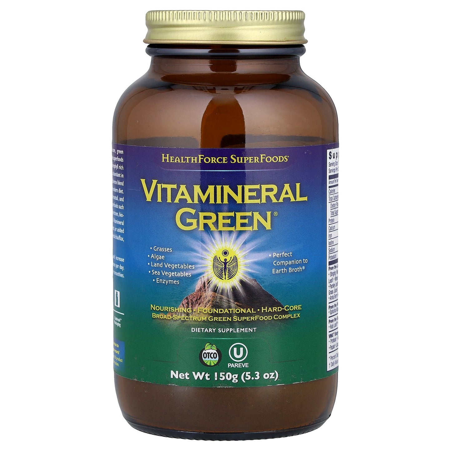 HealthForce Superfoods, Vitamineral Green®, 5.3 oz (150 g)