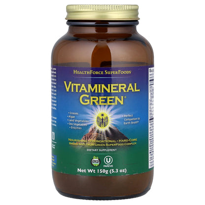HealthForce Superfoods, Vitamineral Green®, 5.3 oz (150 g)