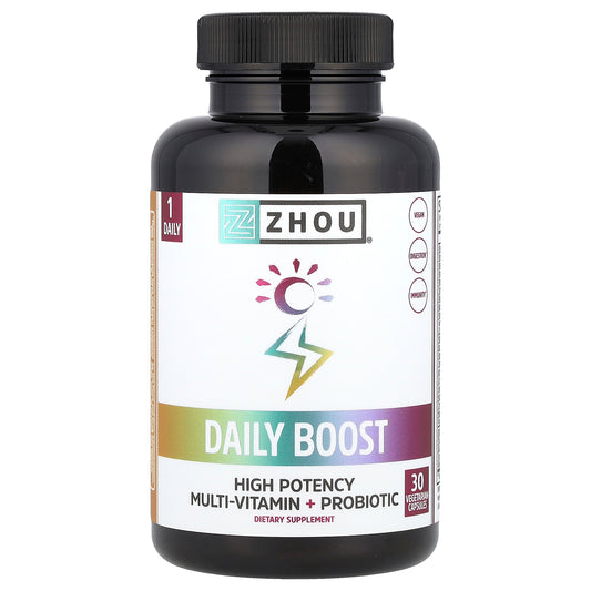 Zhou Nutrition, Daily Boost, 30 Vegetarian Capsules