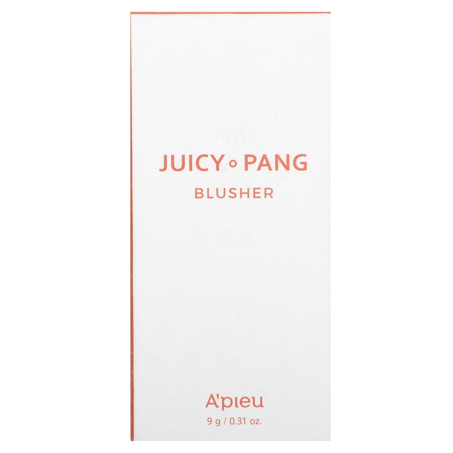 A'Pieu, Juicy Pang Water Blusher, CR02, 0.31 oz (9 g)