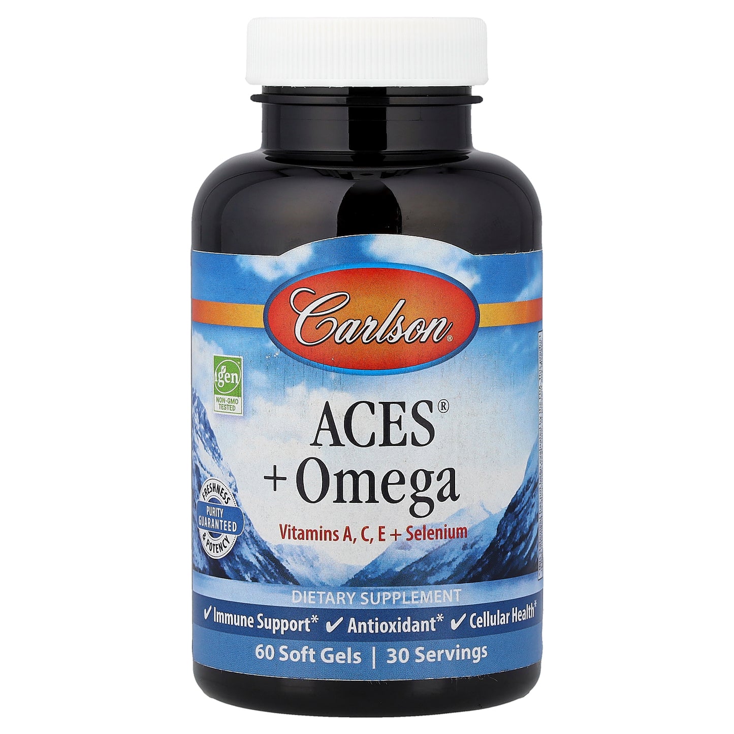 Carlson, ACES® + Omega, 60 Soft Gels
