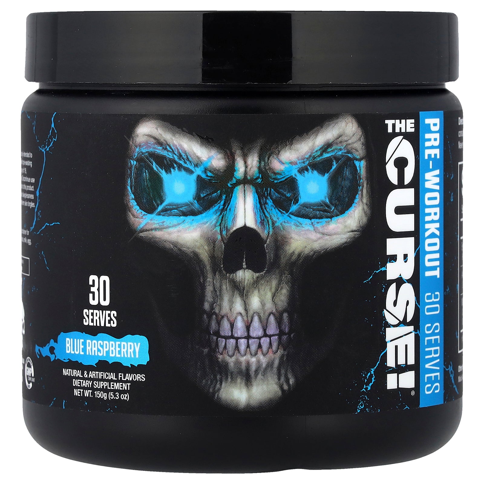 JNX Sports, The Curse!®, Pre-Workout, Blue Raspberry, 5.3 oz (150 g)