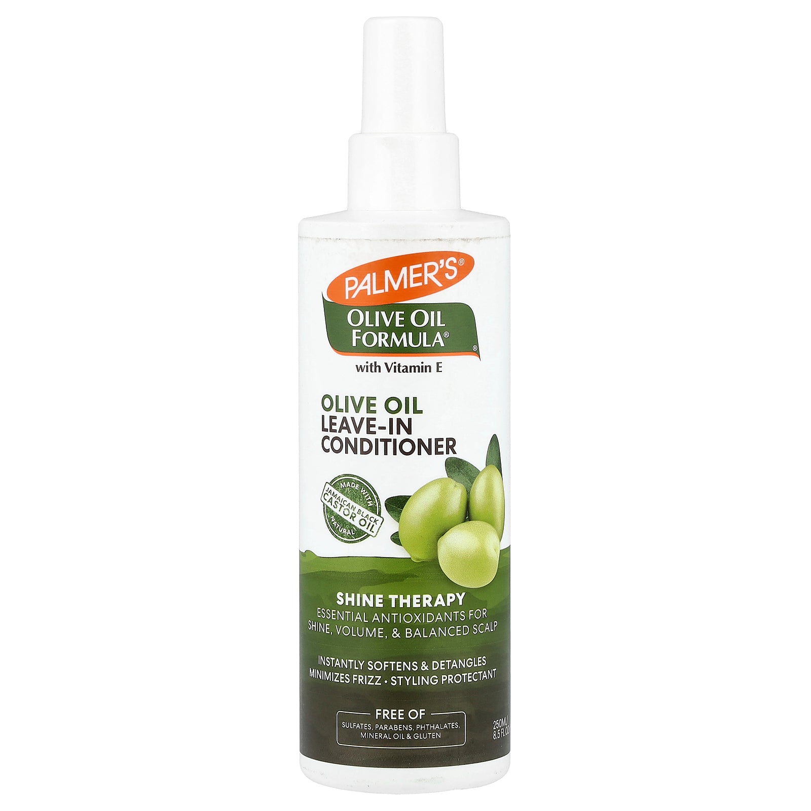 Palmer's, Olive Oil Formula® with Vitamin E, Shine Therapy Leave-In Conditioner, 8.5 fl oz (250 ml)