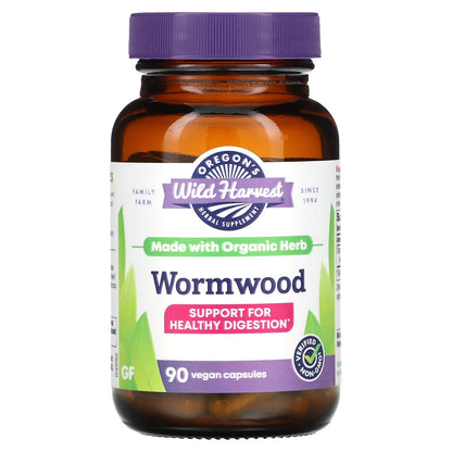 Oregon's Wild Harvest, Wormwood, 90 Vegan Capsules