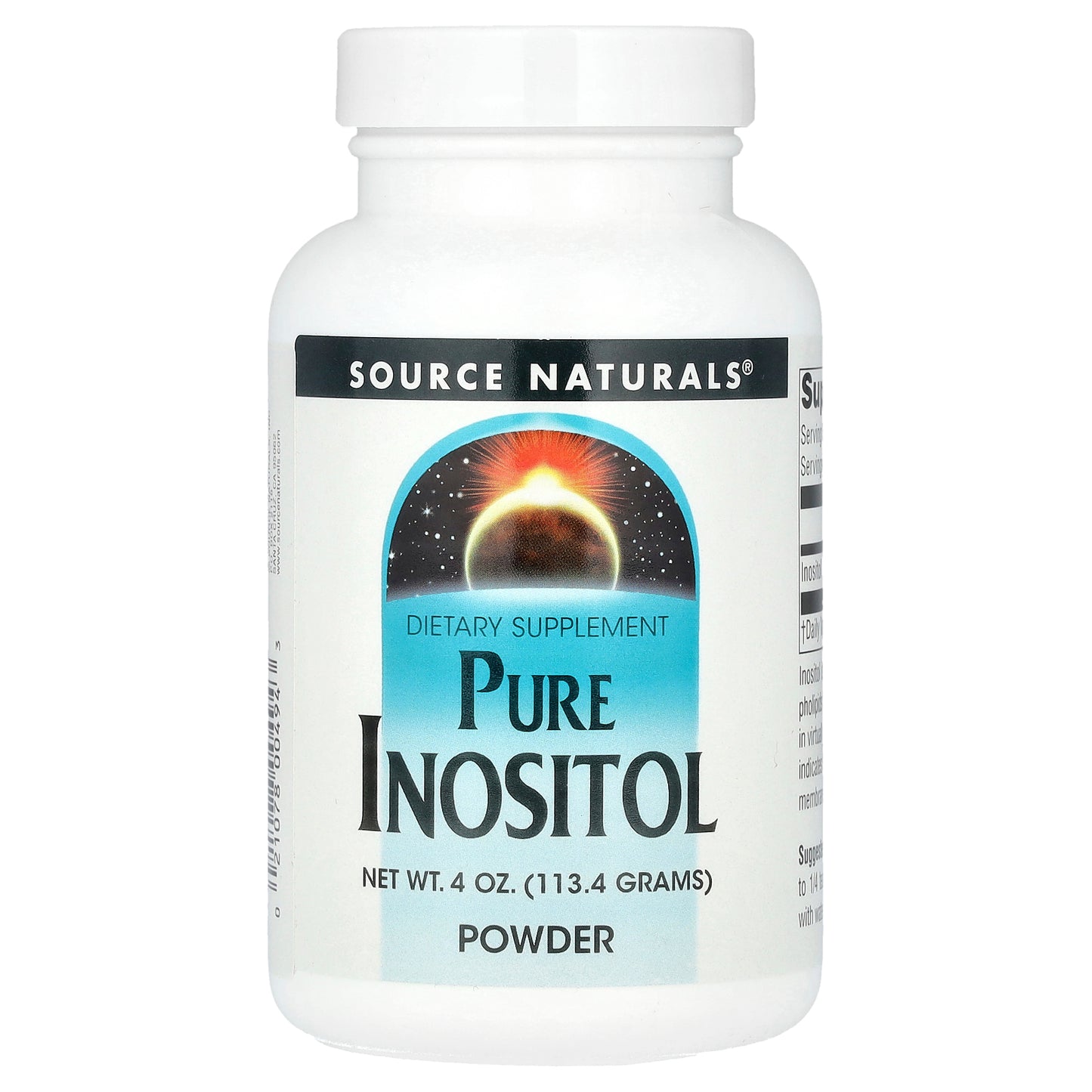 Source Naturals, Pure Inositol Powder,  4 oz (113.4 g)