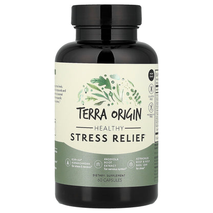 Terra Origin, Healthy Stress Relief, 60 Capsules