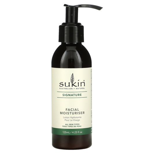 Sukin, Signature, Facial Moisturiser, 4.23 fl oz (125 ml)