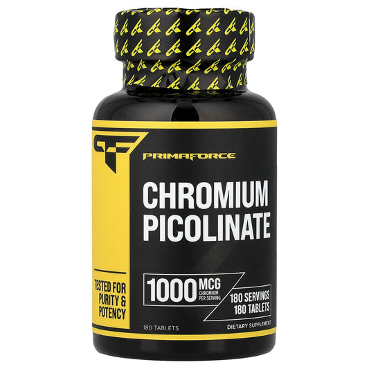 Primaforce, Chromium Picolinate, 1,000 mcg, 180 Tablets