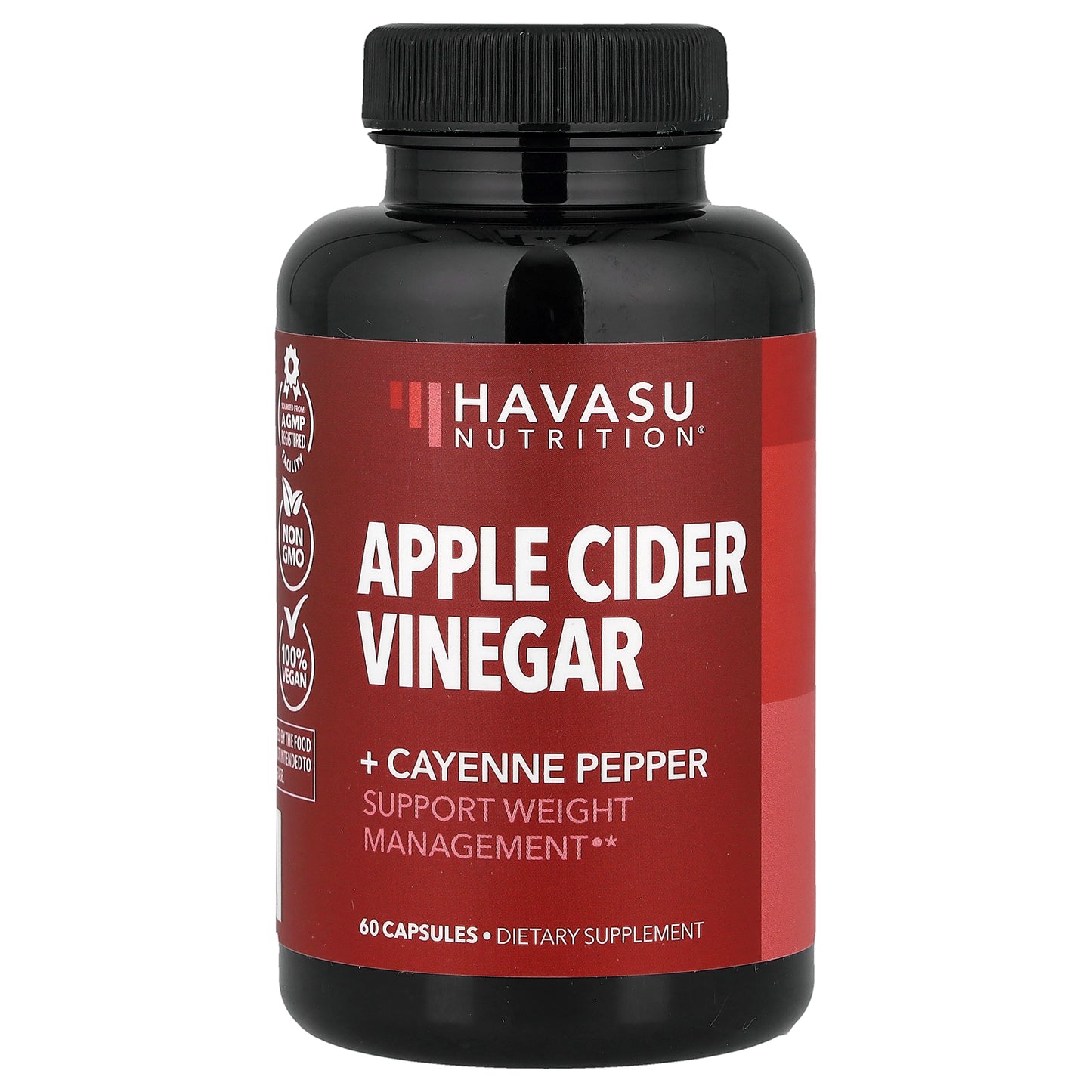 Havasu Nutrition, Apple Cider Vinegar + Cayenne Pepper , 60 Capsules