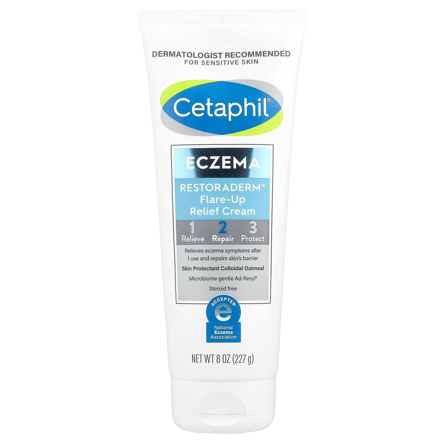 Cetaphil, Eczema, Restoraderm® Flare-Up Relief Cream, 8 oz (227 g)